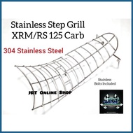 ﹍ ┐ ✾ Stainless Step Grill for RS/XRM 125 Carb