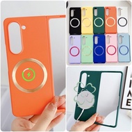 Slim Magnetic Wireless Charging Case Casing Samsung Galaxy  Z Fold 6 Z Fold 5 Z Fold 4 Z Fold 3 Utra