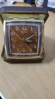 SEIKO 精工 復古 旅行 鬧鐘
