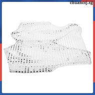 Disco Children's Clothing 70s Party Costume Supply Glitter Outfits Costumes Chemical Waistcoat Sequi