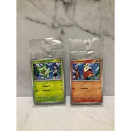 Fuecoco and spirit card horizon pokemon tcg indonesia series