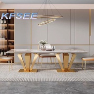 Kfsee 1Pcs A Set Interior 160x80Cm Luxury Dining Table