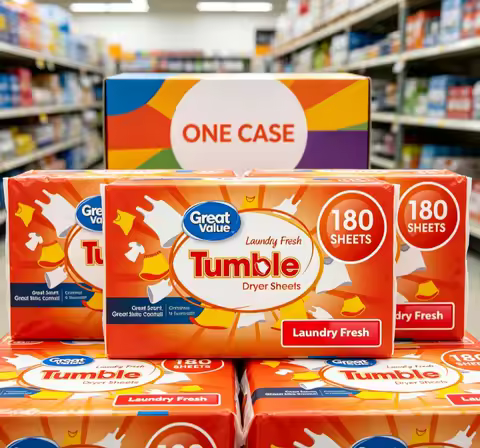 Large-capacity household Tumble Dryer Sheets Fabric Softener Static Eliminator Fresh Scent Laundry D