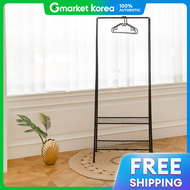 Gagu Feeling | ราวแขวนเสื้อสไตล์เฟอร์นิเจอร์ GAGU FEELING – โครงเหล็ก 2 ชั้น พร้อมชั้นวางของ