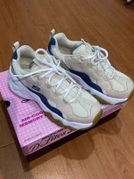 Skechers 休閒鞋 D Lites 3-High Alert 奶茶色 運動女鞋 老爹鞋 #換季