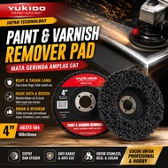 MATA Sandpaper Disc Paint Remover 4 Inch Rust Paint Remover Grinding Wheel Paint Remover