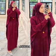 Malika jersey abaya set original ANIEDA