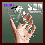 TJRUF 30D Full Cover Tempered Glass For iPhone 11 Pro Max Glass X XS Max XR Screen Protector Glass On For iPhone 6 6s 7 8 Plus X Film SDGKN