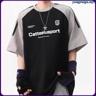 【✅READY STOCK🇲🇾】400gsm 100% Cotton Unisex Oversized T-shirt plus size Couple Tees baju lelaki现货纯棉重磅宽