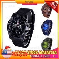 READY STOCKYOESHOP JT GEMIUS ARMY Nylon Knitted Army Watch Swiss Watch for Men's Fashion