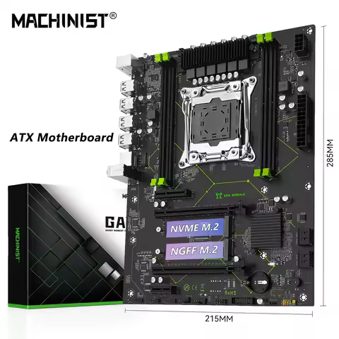 MACHINIST X99 MR9A-H Motherboard Support LGA 2011-3 Xeon E5 V3 V4 CPU Processor DDR4 RAM Memory ATX 
