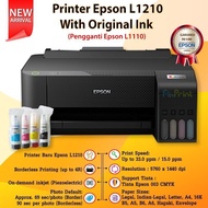 Epson Printer L1210 - Pengganti Epson L1110 Single Function Print Only