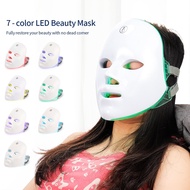 Facial LED Beauty Rejuvenator 7-color LED Photonic Treatment Beauty Mask Skin Rejuvenation Home Face Lift Whitening Beauty Equipment Rechargeable