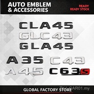 READY STOCK Mercedes Benz AMG Logo AMG Emblem A35 A45 C43 C63 E63 C63s E63s CLA45 GLA45 GLC63 GLS63 
