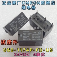 G6B-1174P-FD-US Omron 4 Pin 24V8A Relay Brand New Original RM40-3021-85-