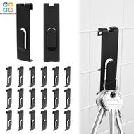 20 Pcs Metal Grid Wall Hanger Reinforced Metal Bend Resistant  Grid Wall Hook for Picture Hat SHOPSB