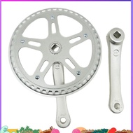 For Single  Hole Crankset for Mountain Bikes- for Single Chainring Crankset Bicycle Crank 46T 152MM 