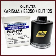 ES250i / XDV250 / ELIT 125 / ELIT 150 / KARISMA OIL FILTER MINYAK HITAM FILTER
