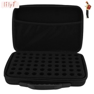 LILY Alcohol Ink Storage Box, EVA Holds 60 Bottles Alcoho Ink Storage Organizer, Hard Shell Shockpro