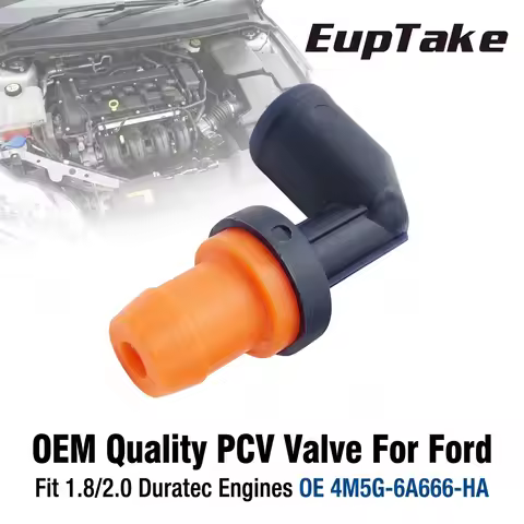 PCV Crankcase Oil Breather Valve 4M5G-6A666-HA 1251743 For Ford Focus MK2 Mondeo IV Fiesta C-MAX S-M