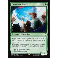 Generous Patron (Surge Foil) - Commander: FINAL FANTASY (FIC) Green Mtg