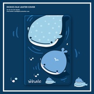 Whales Air4 Pro11 iPad8 iPad7 iPad6 iPad5 iPad Cover 5th 6th 7th 8th 9th 11th Gen Cartoon IPad Case 