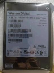 西數SN640 7.68T U.2 接口NVME協議 SSD非P4510 8T U.2固態硬盤
