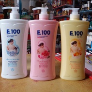 Sữa Tắm dưỡng trắng da E100 Silky