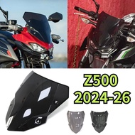 Suitable for Z500 Motorcycle Heightened Extra Large Front Windshield Deflector, Z500 Motorcycle Rain