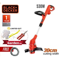 READYSTOCK 🔥Mesin Rumput Elektrik 530W BLACK &amp; DECKER GL5530 Grass String Trimmer ONLY FOC MESIN RUMPUT LAMAN RUMAH