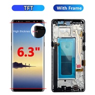 AUMOOK | New AMOLED Display For Samsung Galaxy Note8 LCD Display Touch Screen Digitizer Assembly For