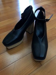 [免郵] 98%NEW / HARE / 日牌 / HARE SHOES / 日本限定 / Collect Point / Japanese Brand / 女裝高跟鞋 / 黑色高跟鞋 / M Siz