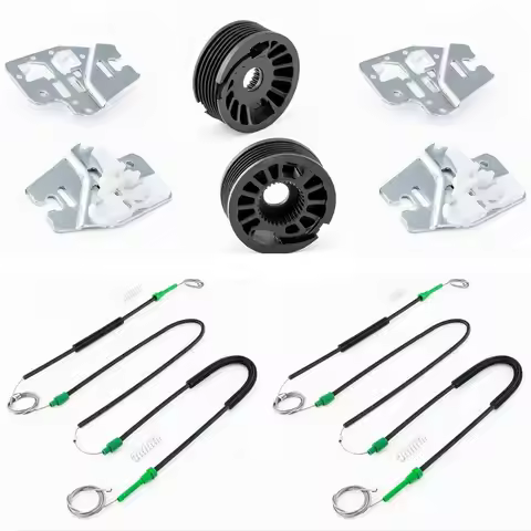 2x Front Left Right Window Regulator Repair Kit For Bmw 3 Series E46 01-05