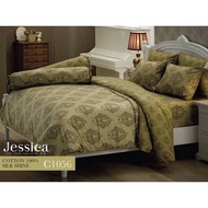 JESSICA COTTON Silk Shine ชุดเครื่องนอน ขนาด 6 ฟุต (ผ้าปู+นวม) รุ่น 360 เส้นด้าย (ของแท้ 100%) รหัส