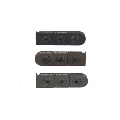 CNC Aluminum Mlock Wire Guide System Cable Clamp Cable Clip Management Accessories for Flashlight La