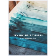 7.5" YKK Invisible Zippers/Zip Sorok/Zip Sembunyi