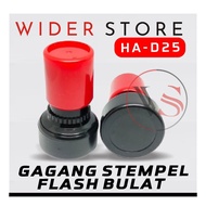 Round flash stamp handle D25