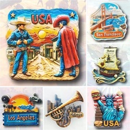 United States Souvenirs Boston Fridge Magnets Los Angeles America Chicago Grand Canyon Fridge Sticke