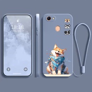 Casing OPPO F5 F5 Youth F7 fashion case Lovely dog cute Chaigou Shockproof Camera Protection Soft phone Case