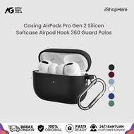 Case AirPods Pro Gen 2 2022 Silicone Softcase Airpod Hook 360 Guard