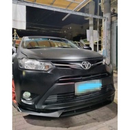 ♞Vios 2013 to 2018 and 2019 to 2023 Front Bumper Chin Diffuser Bodykits Spoiler