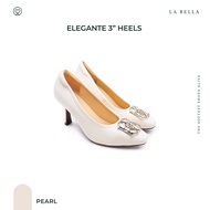 LA BELLA รุ่น ELEGANTE 3" HEELS - PEARL