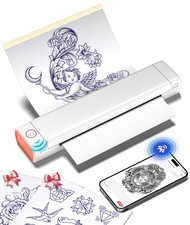 Phomemo M08F Wireless Tattoo Transfer Stencil Printer, Tattoo Transfer Thermal Copier Machine with 1
