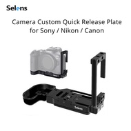 Selens L-Bracket Quick Release Plate for Sony A7II A7III A7RIII A9 A7RIV A7SIII Arca-Swiss Plate LP-