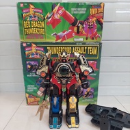 power rangers thunderzord thunder zord 1993 mmpr red dragon zord