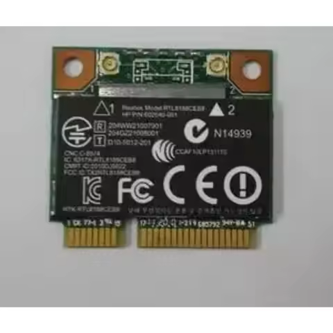 SSEA For HP Realtek RTL8188CEB8 Half MINI PCI-E 802.11b/g/n Wlan WIFI Wireless Card SPS:602993-001