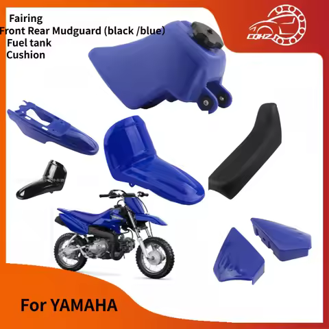 CQHZJ For Yamaha PW50 Motorcycle Fairing Front Rear Mudguard Seat Fuel Tank Plastic Kit For YAMAHA P