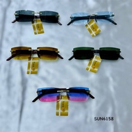 Premium Fashion Sun Shades Sunglasses for Adults With Free Pouch Available in 5 Colors SUN6158