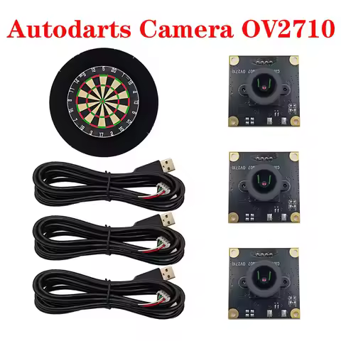 OV2710 3pcs Autodarts.io scoring system Cam OV2710 100 Degree 2M Cable GXIVISION 2MP Camera Module F