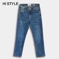 HI STYLE Men Slim Fit Long Jeans - Blue - HSA610103 / Seluar Jeans Lelaki - Biru